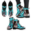 New Border Collie Print Boots For Women- Free Shipping