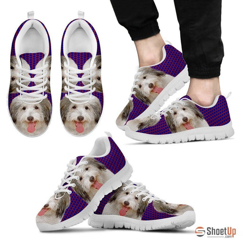 Coton De Tulear Dog (White/Black) Running Shoes For Men-Free Shipping