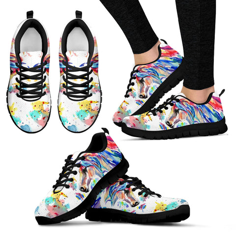 Horse Art Women Sneakers