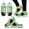 Customized Dog Print Running Shoes For Women-Free Shipping-Designed By Birte Wold Myhre