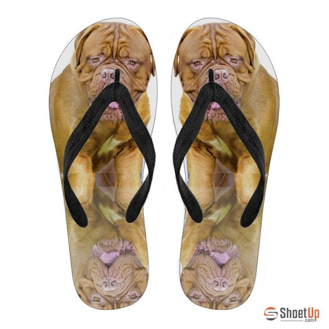 Neapolitan Mastiff Flip Flops For Women-Free Shipping