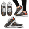 Basenji Halloween Print Running Shoes For Kids/Women- Free Shipping