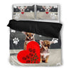 Valentine's Day Special-Chihuahua Dog Print Bedding Set-Free Shipping