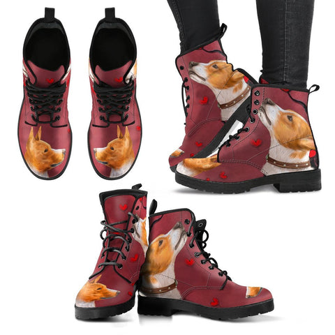 Valentine's Day Special-Basenji Dog Print Boots For Women-Free Shipping
