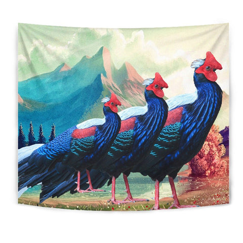 Hoogerwer Pheasant Bird Print Tapestry-Free Shipping