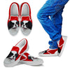 Japanese Chin Print Slip Ons For Kids-Express Shipping