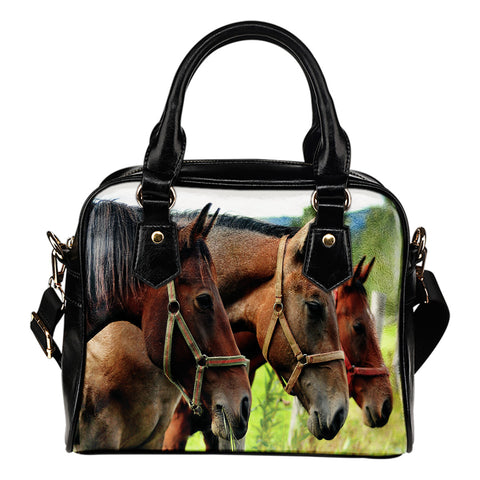 Horse Lovers Leather Handbag