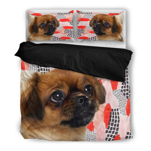 Tibetan Spaniel Print Bedding Set-Free Shipping