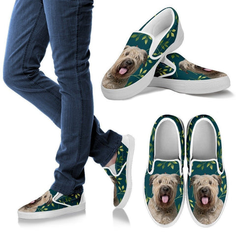 Bouvier des Flandres Dog Print Slip Ons For Women-Express Shipping