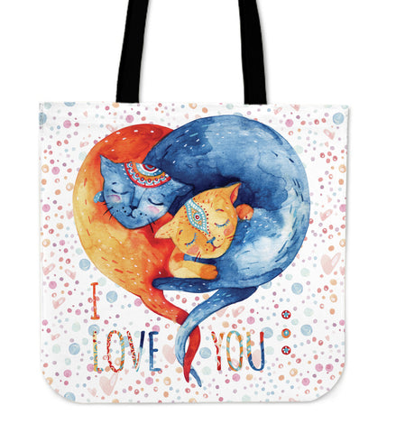 Cat Love Tote Bag