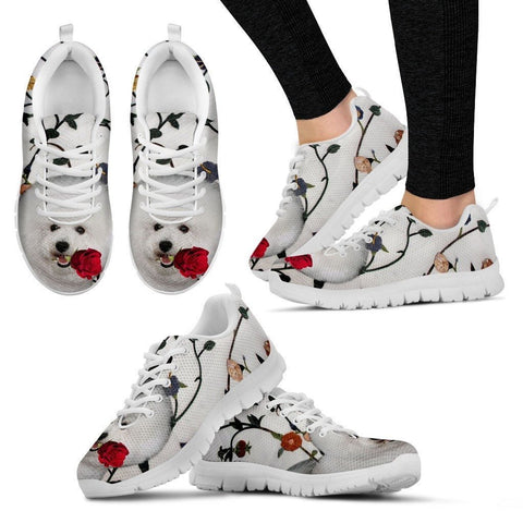 Bichon Frise Dog Running Shoes For Women-Free Shipping