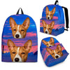 Basenji Dog Print Backpack-Express Shipping