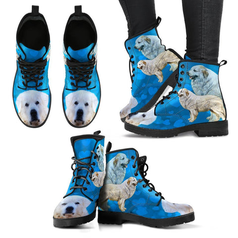 Valentine's Day Special-Great Pyrenees Dog Print Boots For Women- Free Shipping