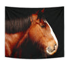 Shire Horse Print Tapestry-Free Shipping