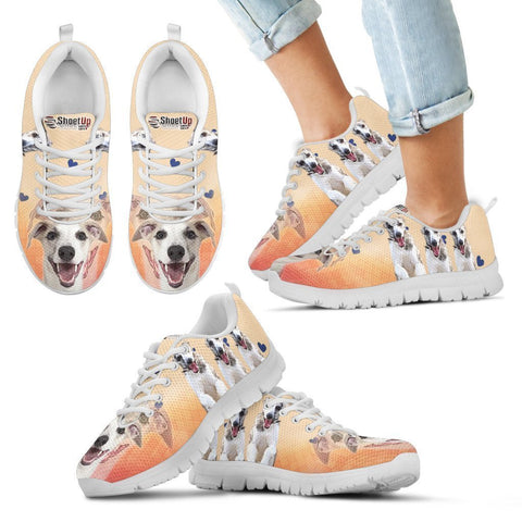 Laughing Whippet Print Running Shoes For Kids- Free Shipping