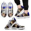 Serengeti Cat Print (White/Black) Running Shoes For Men-Free Shipping