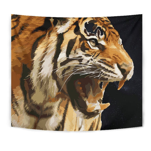 Tiger Art Print Limited Edition Tapestry-Free Shipping