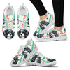Cavalier King Charles Spaniel Christmas Print Running Shoes For Women-Free Shipping
