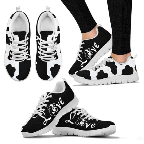 Love Dairy Cows Women's Sneakers