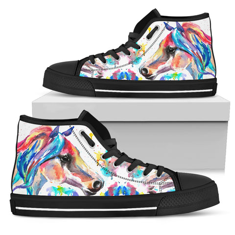 Horse Art Women's High Top