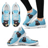 Amazing Black Brussels Griffon (Griffon Bruxellois)  Dog Bone Print Running Shoes For Women-Free Shipping-For 24 Hours Only