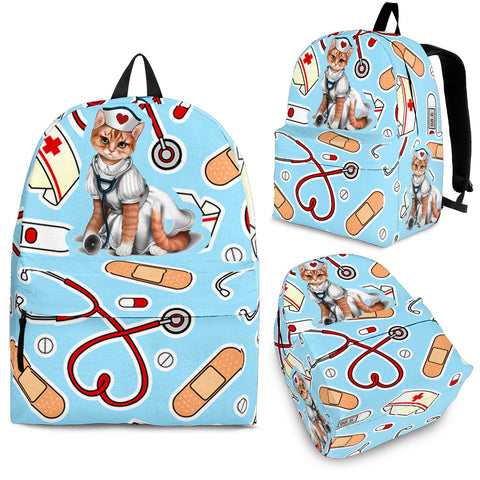 FUN CAT NURSE BACKPACK