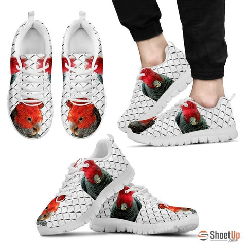 Gang-Gang Cokatoo White Running Shoes For Men-Free Shipping Limited Edition