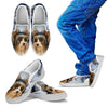 Biewer Terrier Print Slip Ons For Kids- Express Shipping