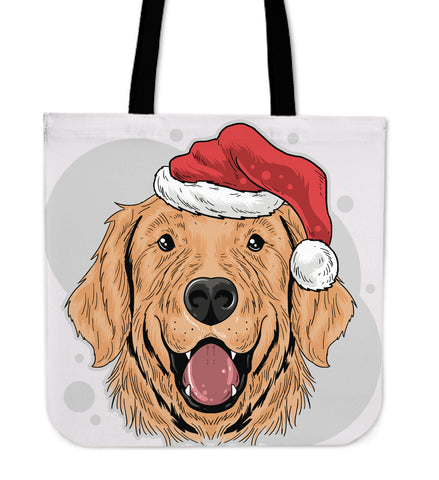 Have A Golden Christmas Tote Bag for Golden Retriever Dog Lovers