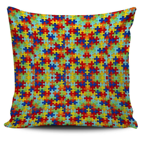 Autism Symbol Pillow Covers- Free Shipping-Paww-Printz-Merchandise