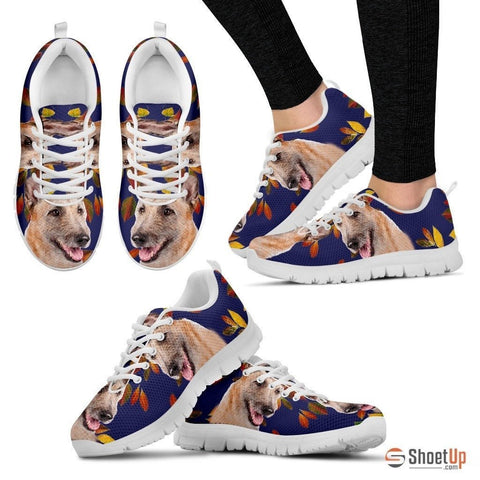 Belgian Laekenois Dog (White/Black) Running Shoes For Women-Free Shipping