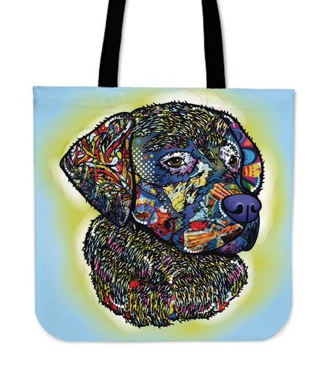 Blue Dog Art 2 Tote Bag