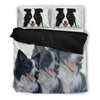 Amazing Border Collie Dog Print Bedding Set- Free Shipping