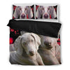 Amazing Weimaraner Print Bedding Set- Free Shipping