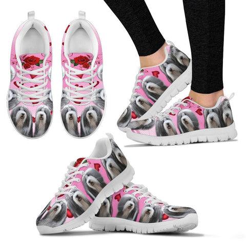 Valentine's Day Special-Bearded Collie Print Running Shoes For Women-Free Shipping