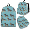 Rottweiler With Jacket Print Backpack- Express Shipping