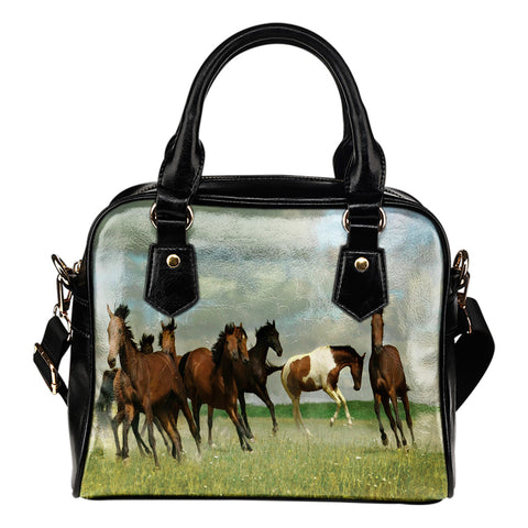 Horse Lovers Leather Handbag