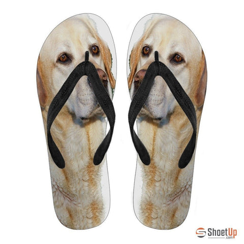 Labrador Print Women Flip Flops- Free Shipping