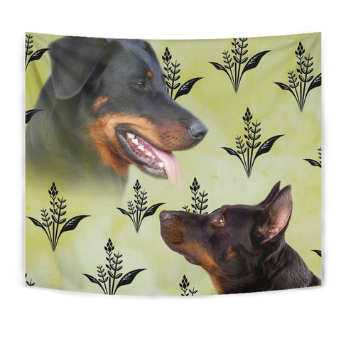 Beauceron Dog Print Tapestry-Free Shipping