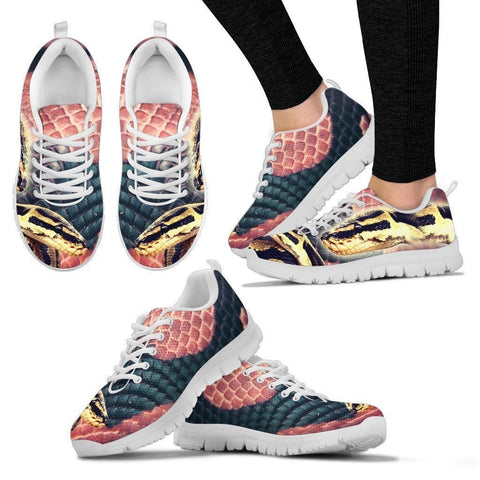 Customized Snake Print-Running Shoes For Women-Express Shipping-Designed By Tracy Neill