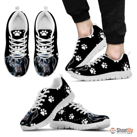 Black Labrador-Dog Running Shoes For Men-Free Shipping Limited Edition