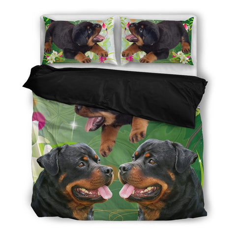 Rottweiler Print Bedding Set-Free Shipping