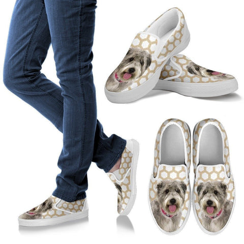 Glen of Imaal Terrier Print Slip Ons For Women-Express Shipping