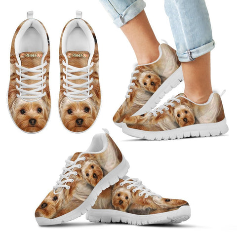 Yorkshire Terrier Print-Kid's Running Shoes-Free Shipping