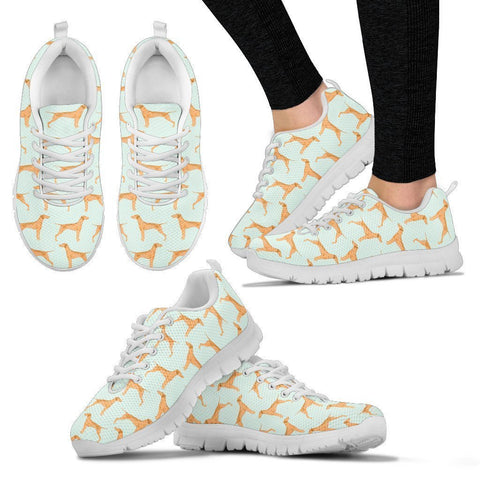 Vizsla Dog Pattern Print Sneakers For Women- Express Shipping