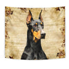 Lovely Doberman Pinscher Print Tapestry-Free Shipping