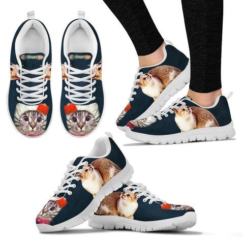 Munchkin Cat (Halloween) Print-Running Shoes For Women-Free Shipping