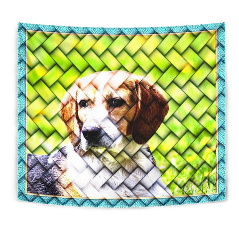 Beagle Dog Art Print Tapestry-Free Shipping