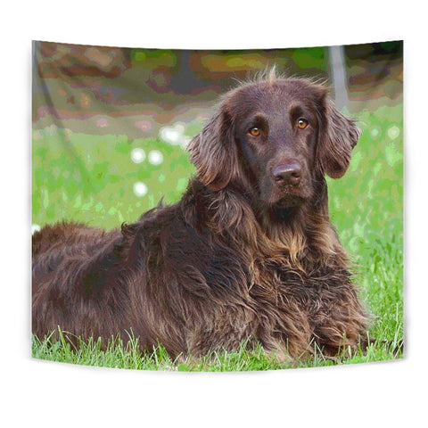 German Longhair Pointer Dog Print Tapestry-Free Shipping