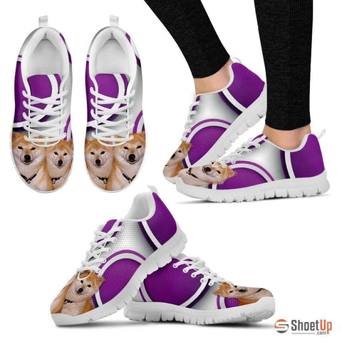 Shiba Inu Dog Running Shoes For Women-Free Shipping